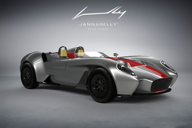 The Jannarelly Design-1 Is a Sleek Roadster Inspired by the Shelby Cobra