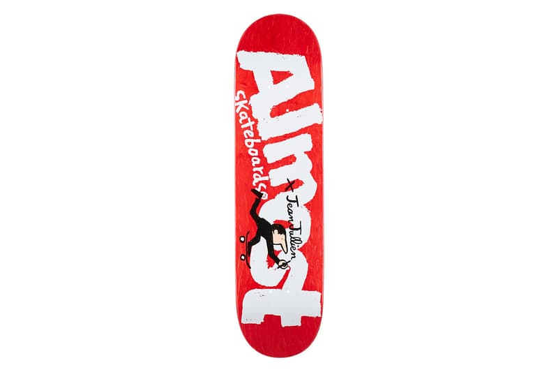 Jean Jullien x Almost Skateboards Artist Series Skate Decks