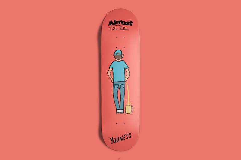 Jean Jullien x Almost Skateboards Artist Series Skate Decks