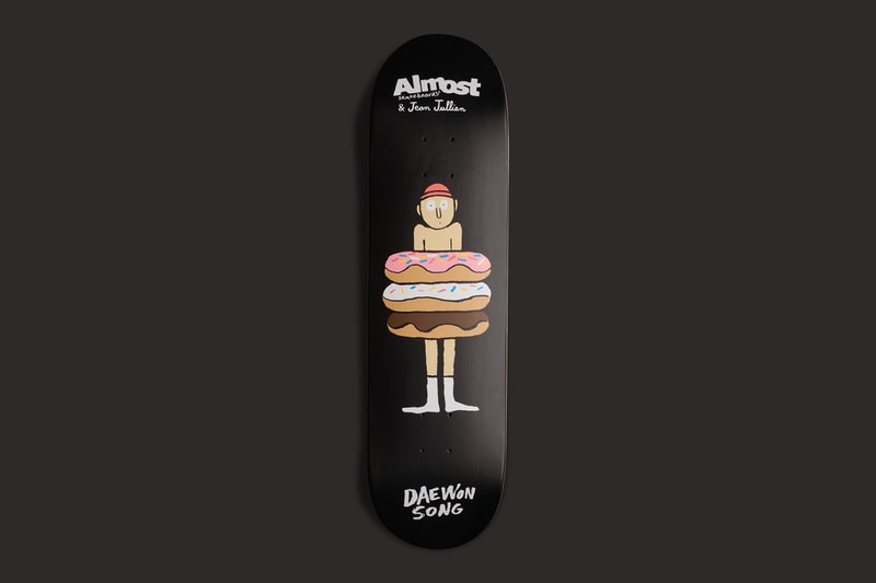 Jean Jullien x Almost Skateboards Artist Series Skate Decks