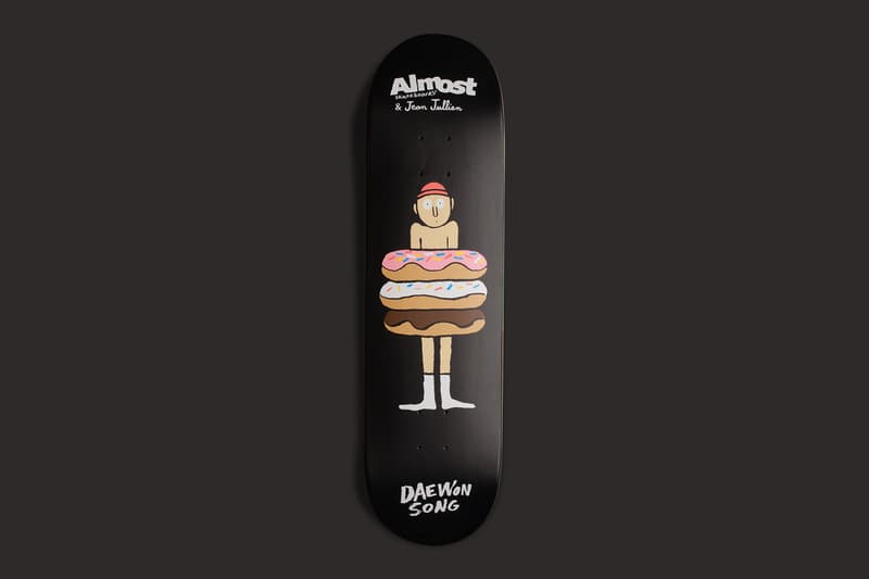 Jean Jullien x Almost Skateboards Artist Series Skate Decks