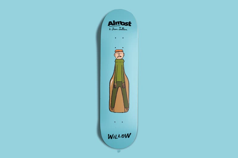 Jean Jullien x Almost Skateboards Artist Series Skate Decks