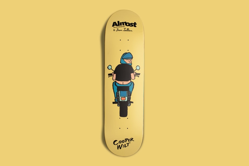 Jean Jullien x Almost Skateboards Artist Series Skate Decks