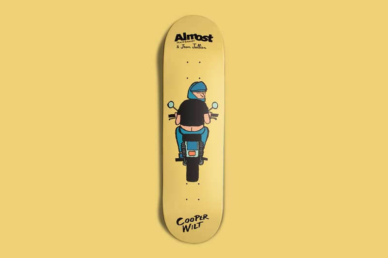 Jean Jullien x Almost Skateboards Artist Series Skate Decks