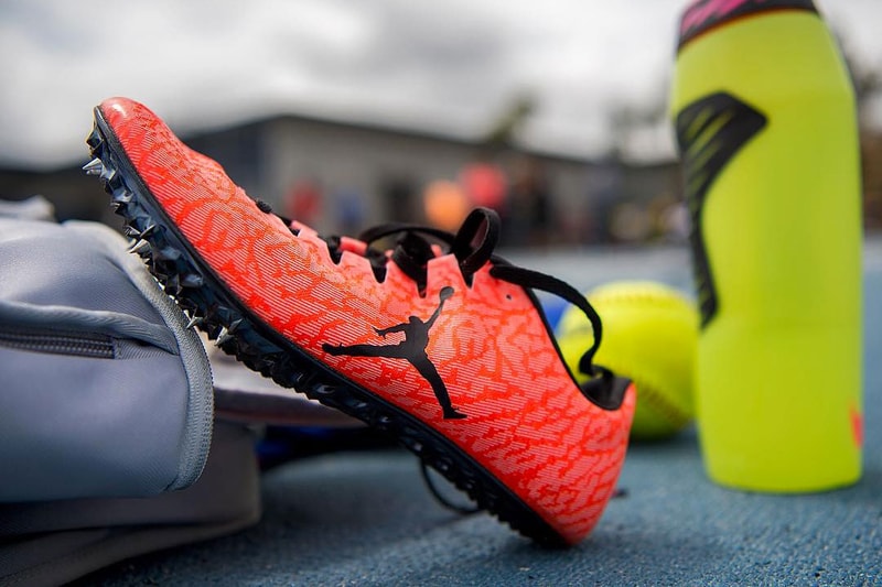 Jordan Brand Track Spike Performance Shoe for Kori Carter
