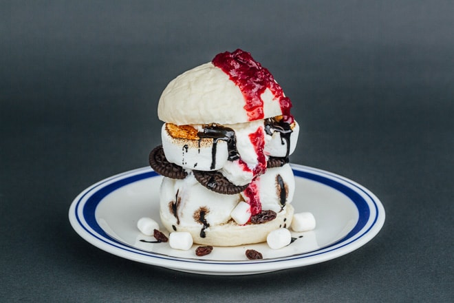 J.S. Burgers Cafe Ghostbusters Menu