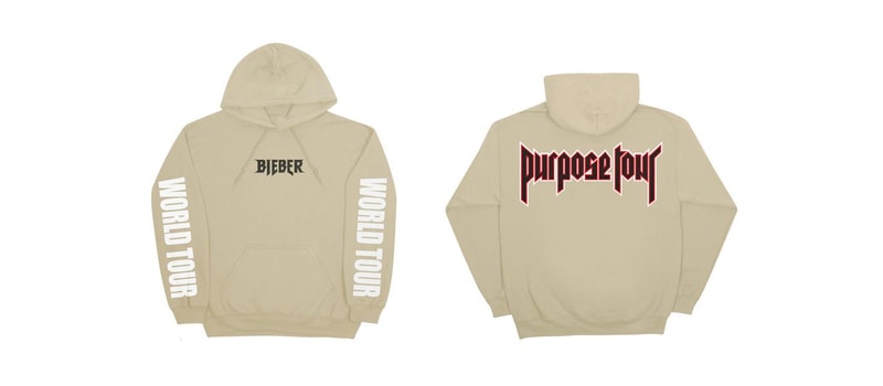 Justin Bieber's 'Purpose' Tour Merch for Miami Pop-Up Shop