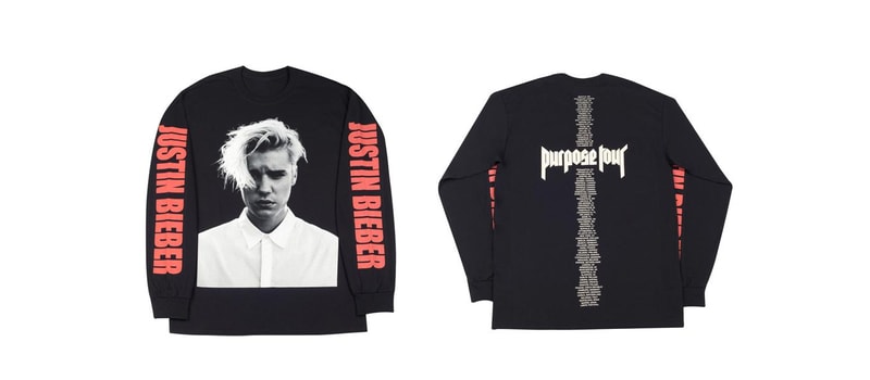 Justin Bieber's 'Purpose' Tour Merch for Miami Pop-Up Shop