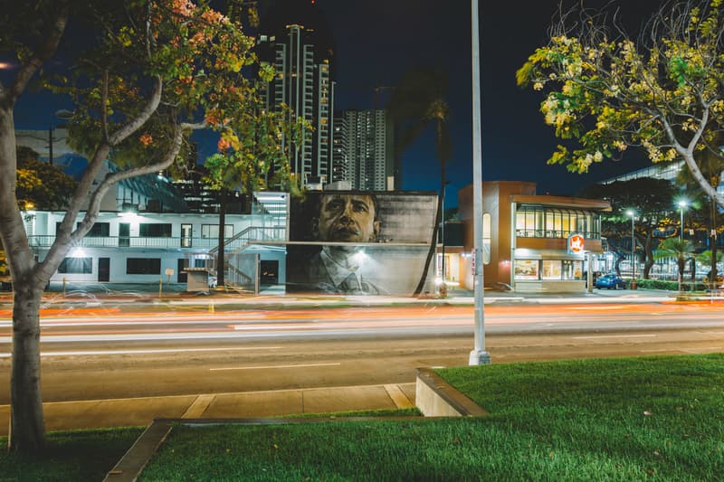 Kamea Hadar "Hapa" Barack Obama Painting