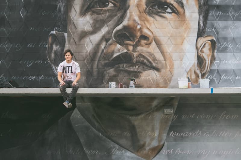 Kamea Hadar "Hapa" Barack Obama Painting