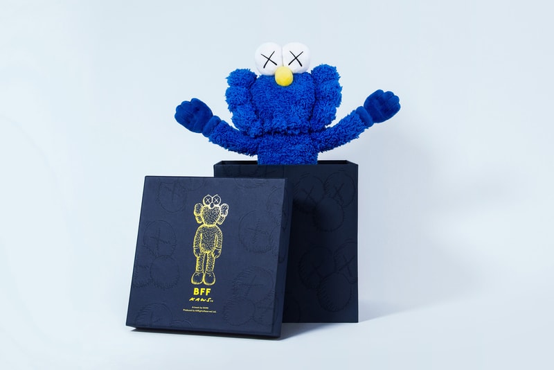 KAWS Unveils BFF Sculpture and Product Line