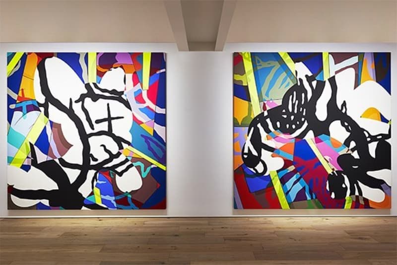 KAWS Exhibition at Galerie Perrotin