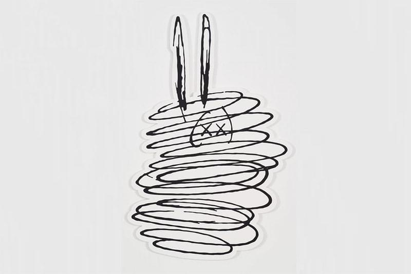 KAWS Exhibition at Galerie Perrotin