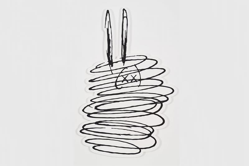 KAWS Exhibition at Galerie Perrotin