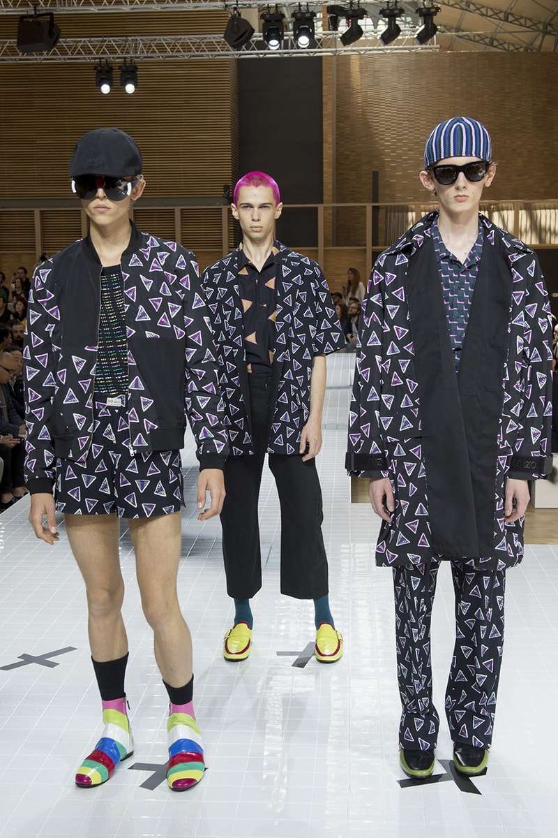 Kenzo 2017 Spring Summer Menswear Collection