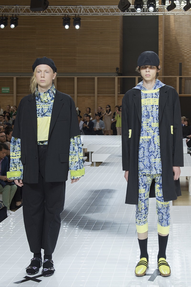 Kenzo 2017 Spring Summer Menswear Collection