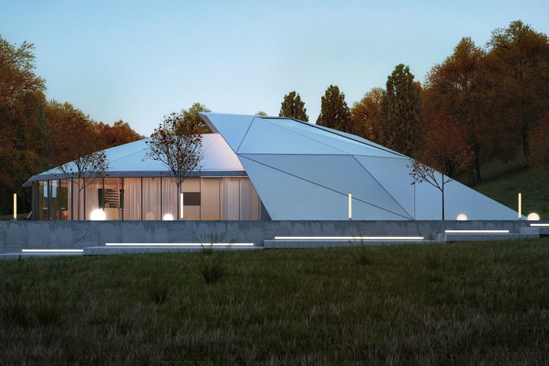 Lenz Architects' "Shell House" in Almaty, Kazakhstan