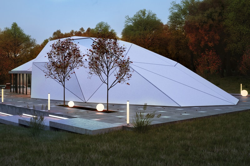 Lenz Architects' "Shell House" in Almaty, Kazakhstan