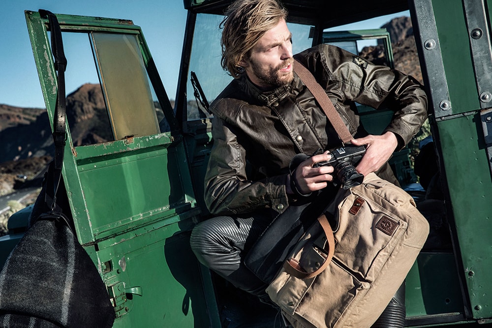 Belstaff and Magnum Bag and Clothing Collection