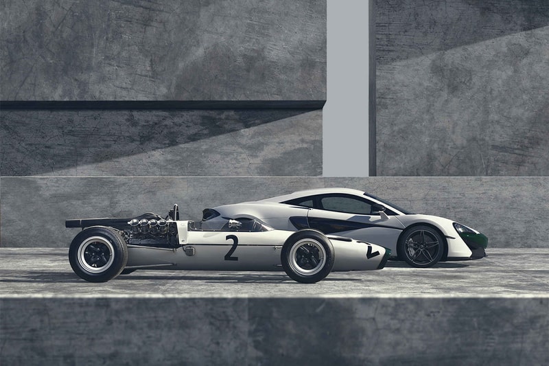 McLaren's M2B-Inspired 570S Celebrates Its 1966 Formula 1 Debut