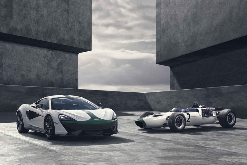 McLaren's M2B-Inspired 570S Celebrates Its 1966 Formula 1 Debut