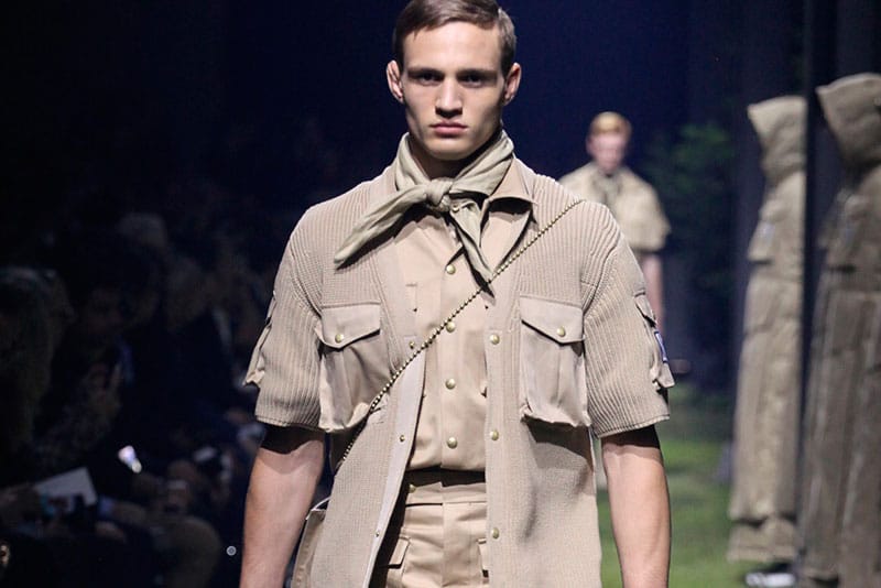 Thom Browne Takes on the Boy Scouts' Uniform for Moncler Gamme Bleu's 2017 Spring/Summer Collection