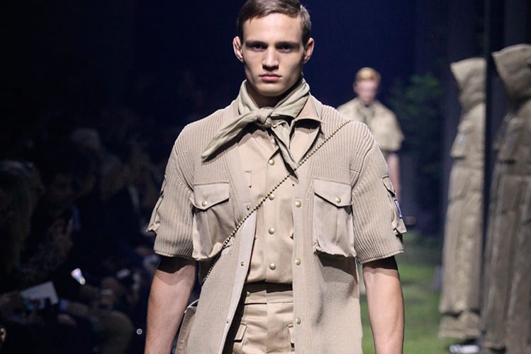 Thom Browne Takes on the Boy Scouts' Uniform for Moncler Gamme Bleu's 2017 Spring/Summer Collection