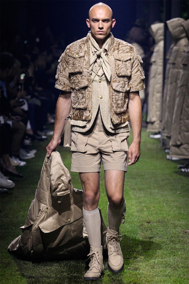 Moncler Gamme Bleu 2017 Spring Summer Collection Milan Fashion Week