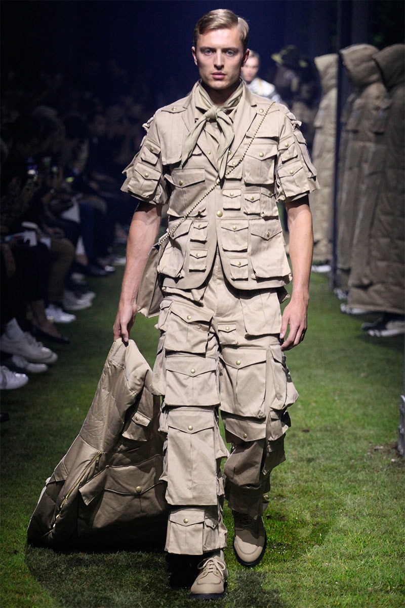 Moncler Gamme Bleu 2017 Spring Summer Collection Milan Fashion Week