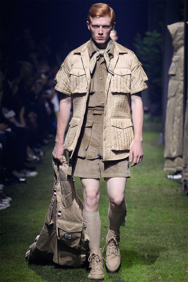 Moncler Gamme Bleu 2017 Spring Summer Collection Milan Fashion Week