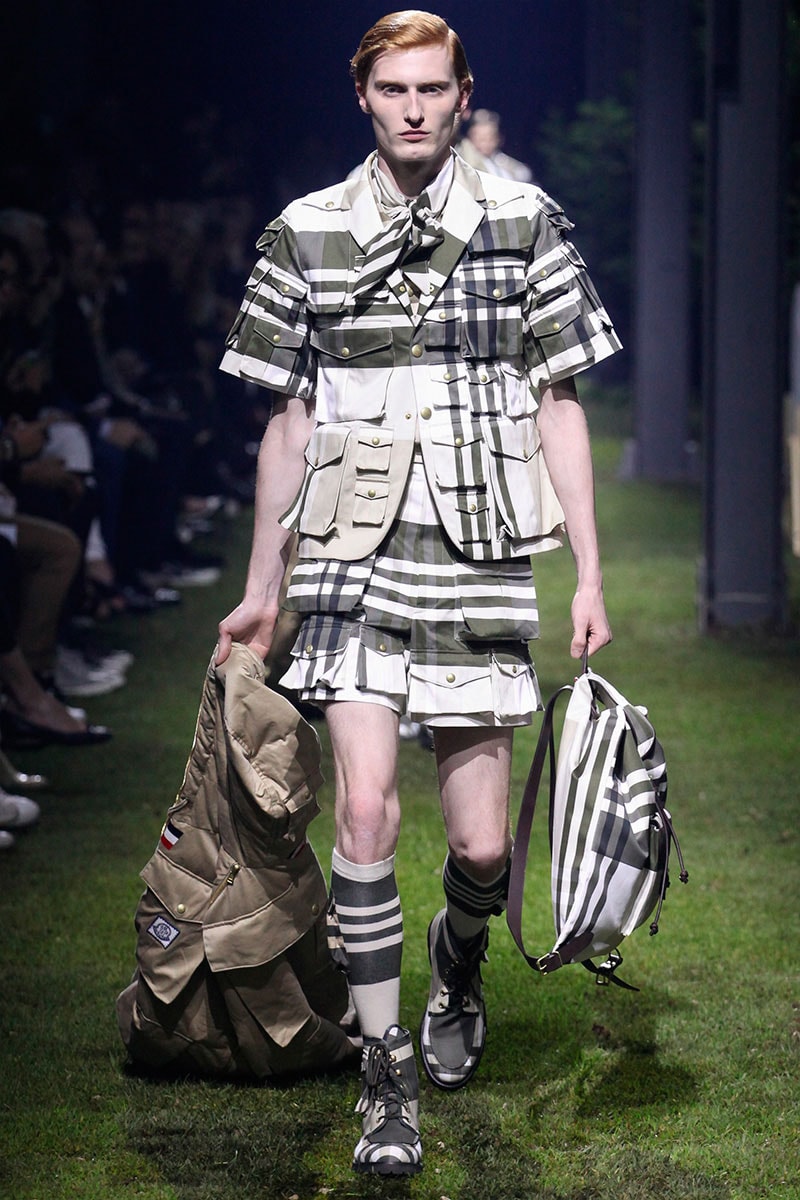 Moncler Gamme Bleu 2017 Spring Summer Collection Milan Fashion Week