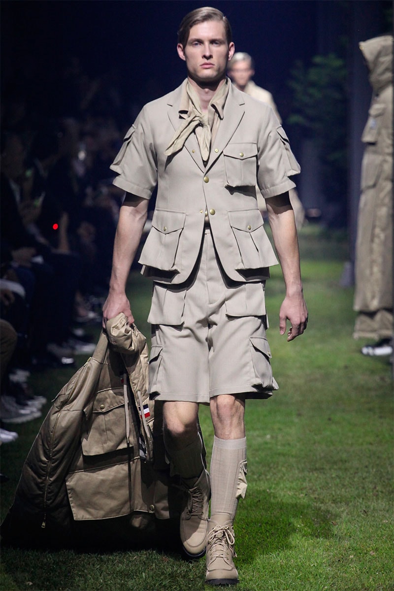 Moncler Gamme Bleu 2017 Spring Summer Collection Milan Fashion Week
