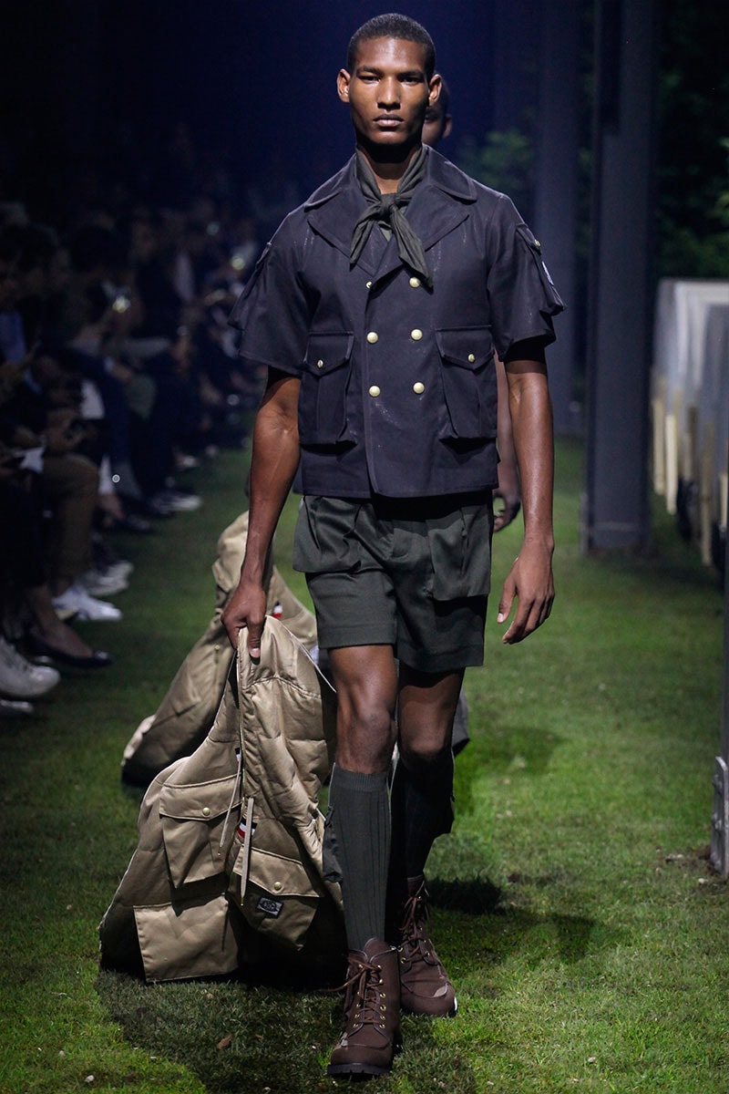 Moncler Gamme Bleu 2017 Spring Summer Collection Milan Fashion Week