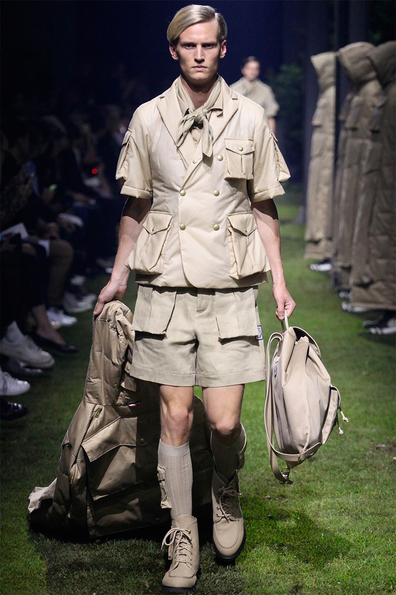 Moncler Gamme Bleu 2017 Spring Summer Collection Milan Fashion Week