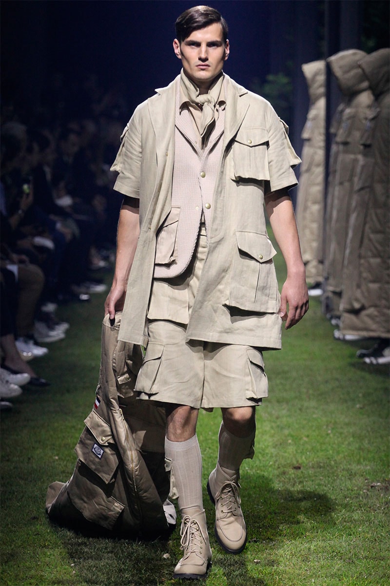 Moncler Gamme Bleu 2017 Spring Summer Collection Milan Fashion Week