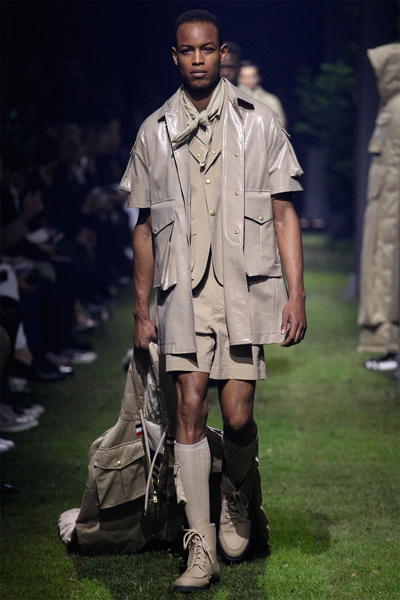 Moncler Gamme Bleu 2017 Spring Summer Collection Milan Fashion Week