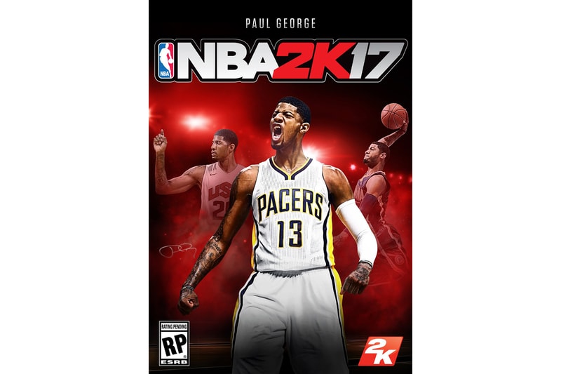 NBA 2K17 Paul George Cover Athlete