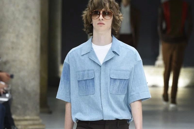 Neil Barrett's Spring 2017 Collection Draws Design Cues From Vintage American TV Shows