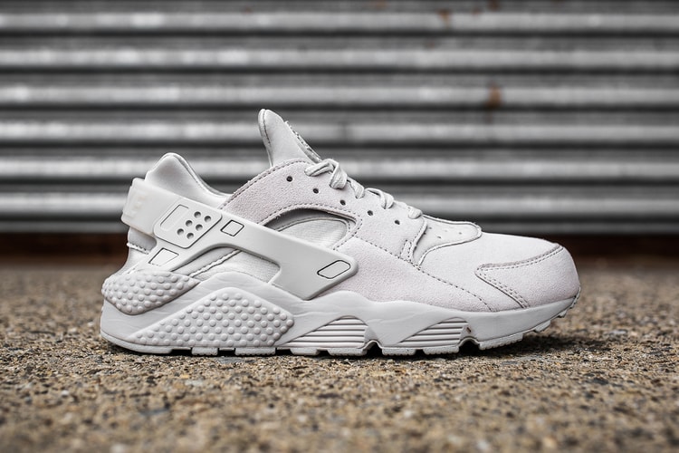 Nike Covers the Huarache in Premium Grey Suede