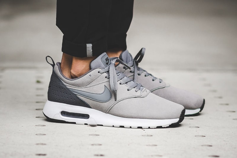 Nike Air Max Tavas Cool Grey with Suede