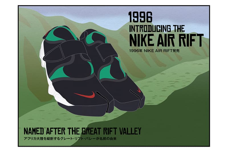 Nike Air Rift Illustrated Success History In Japan Hypebeast