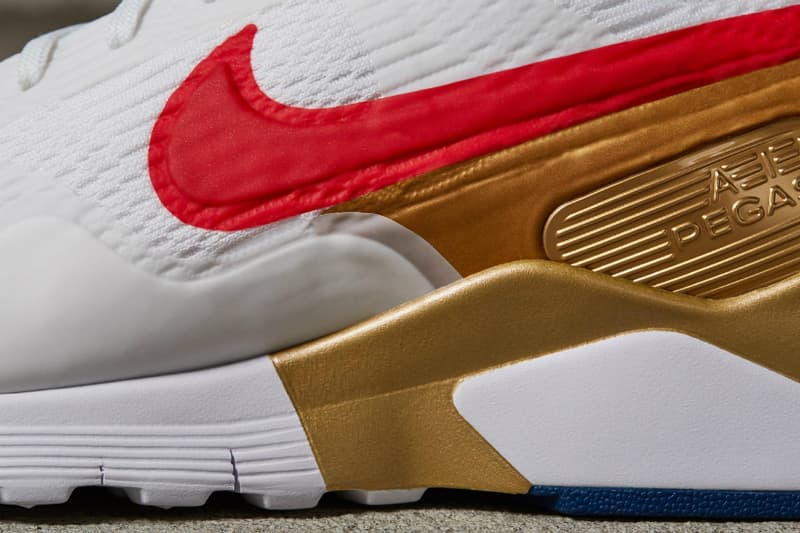 Nike Air Zoom, Pegasus ’92, red gold