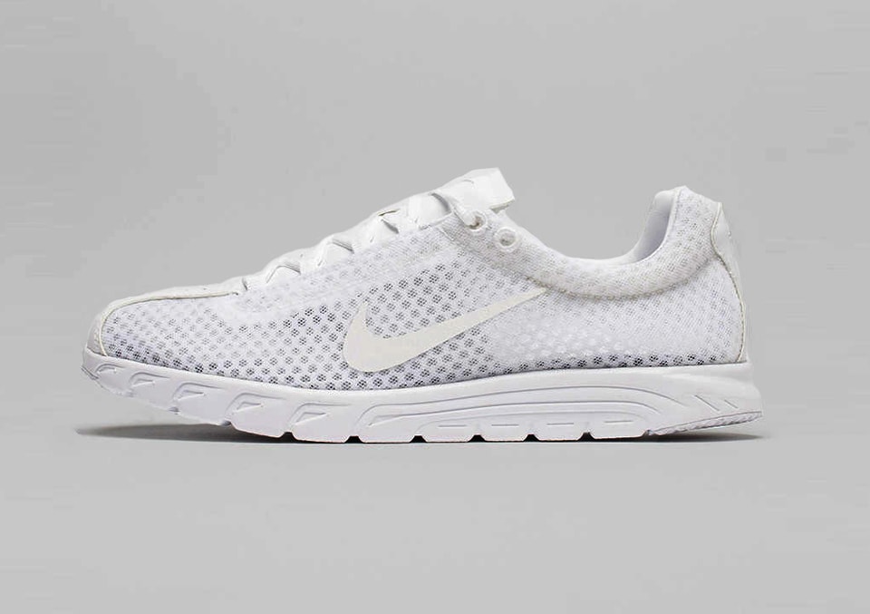 Nike mayfly premium triple white Clearance