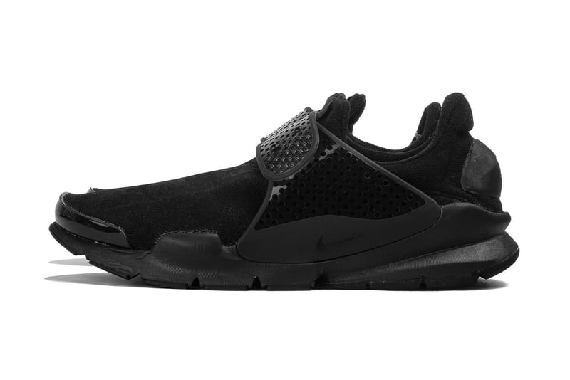 nike sock dart all black