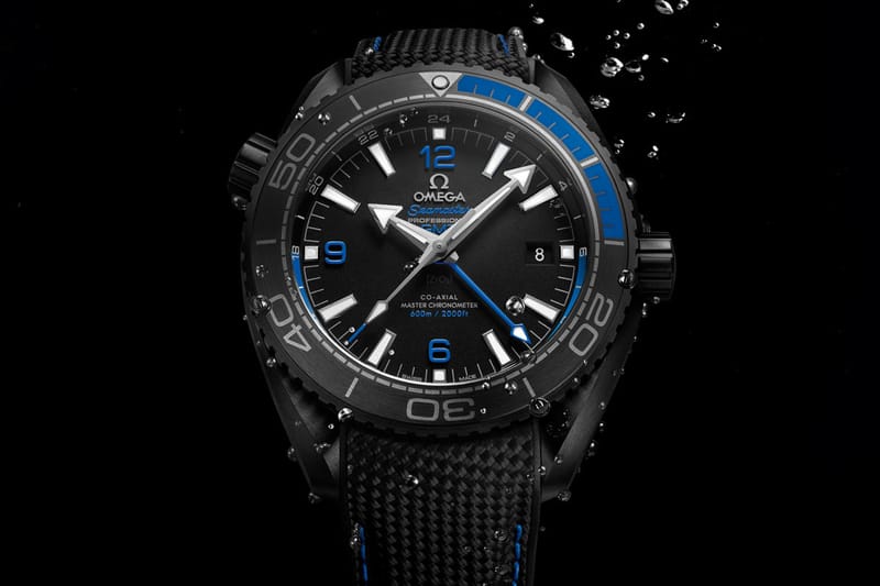 OMEGA Gives the Seamaster Planet Ocean a "Deep Black" Makeover