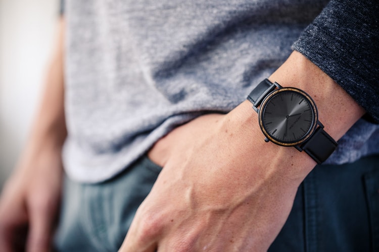 The Minimalist Watch Collection by Original Grain Is Designed With the World's Thinnest Wood Bezel