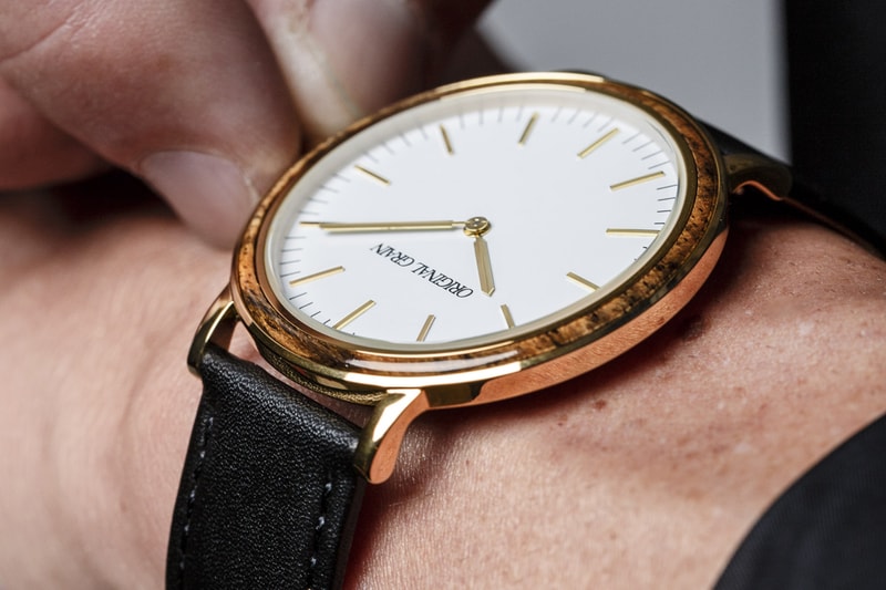 Original Grain Thinnest Wood Bezel Watches