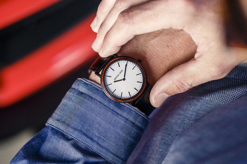 Original Grain Thinnest Wood Bezel Watches