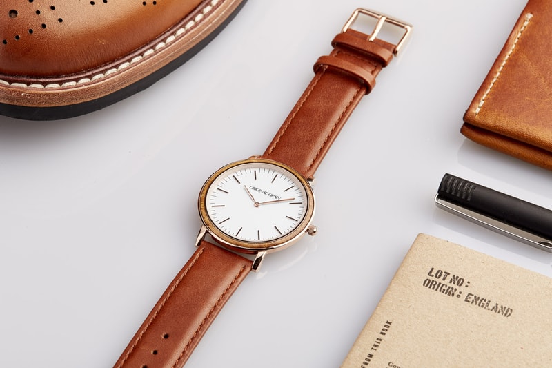 Original Grain Thinnest Wood Bezel Watches
