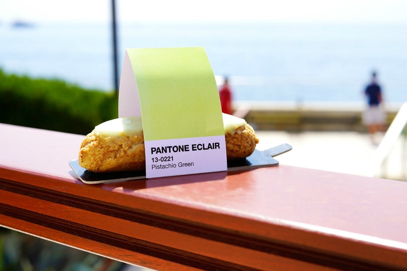 Pantone Cafe Pop Up Shop Color-Coded Menu